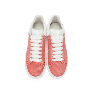 Bunte Stoff-Sneaker mit dicker Sohle