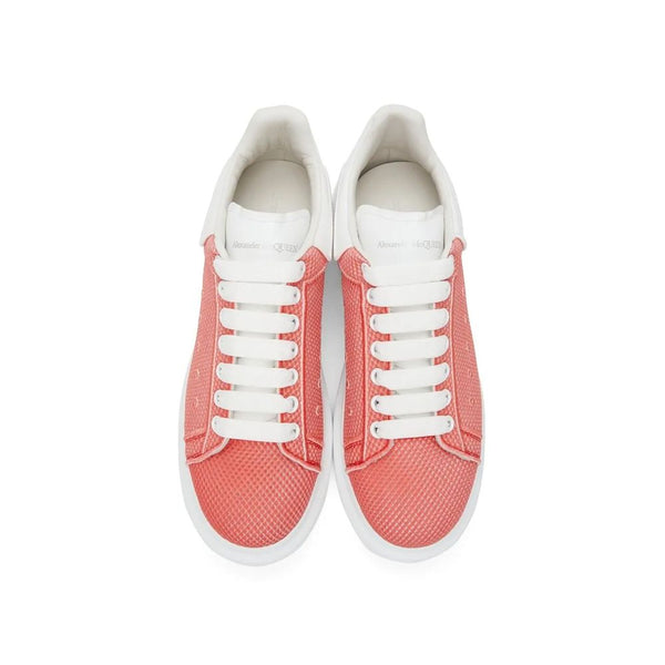 Bunte Stoff-Sneaker mit dicker Sohle