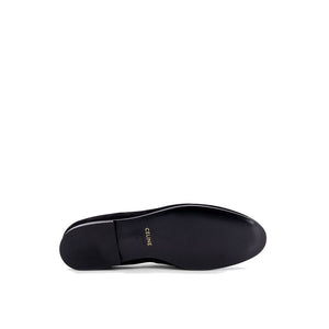 Schwarze Loafer aus Kalbsleder zum Hineinschlüpfen