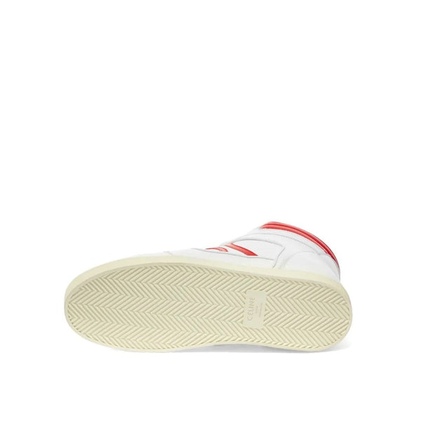 Weiße Sneaker-Boots aus Lammleder