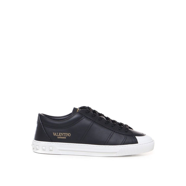 Schwarze Sneakers aus Kalbsleder