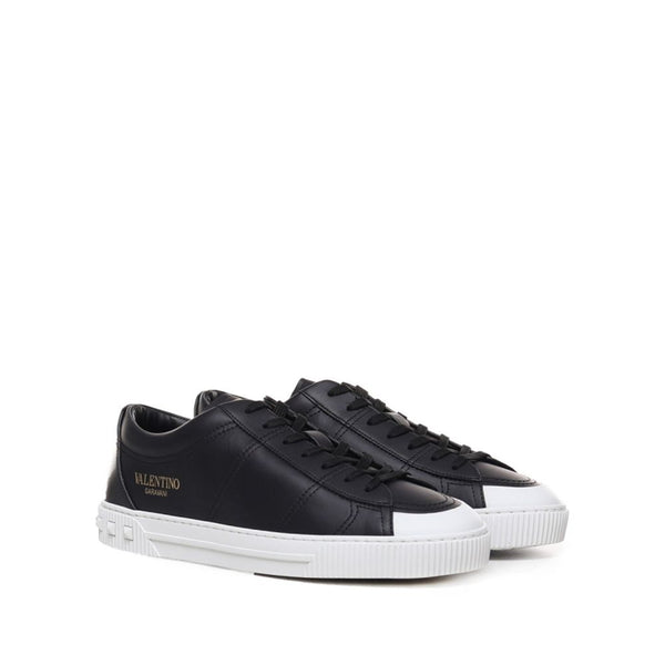 Schwarze Sneakers aus Kalbsleder