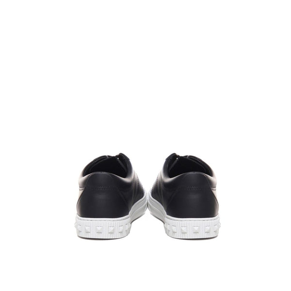 Schwarze Sneakers aus Kalbsleder