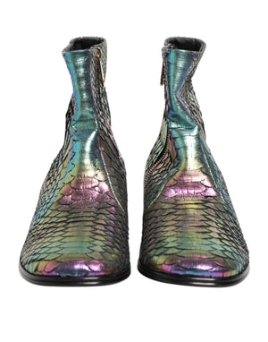 Bunte Chelsea-Stiefeletten