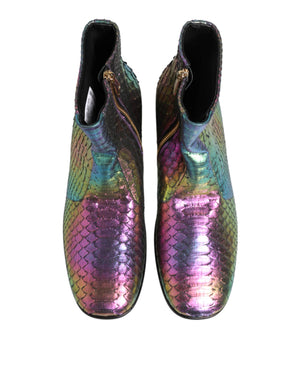 Bunte Chelsea-Stiefeletten
