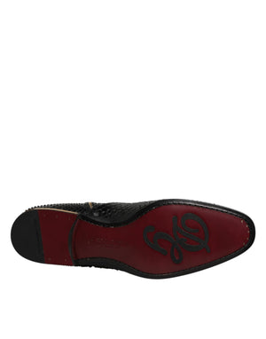 Schwarze Leder-Chelsea-Stiefeletten