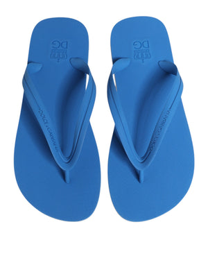 Blaue und Weiße Logo-Strandschuhe