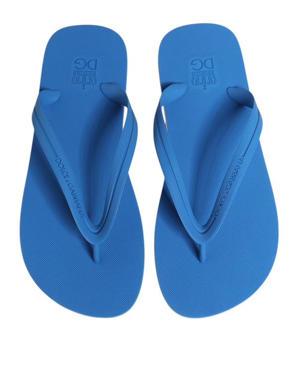 Blaue und Weiße Logo-Strandschuhe