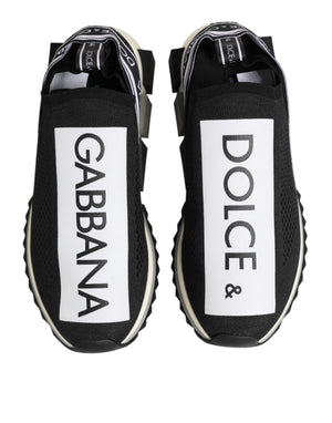 Schwarze Sorrento Herren-Sneaker zum Hineinschlüpfen