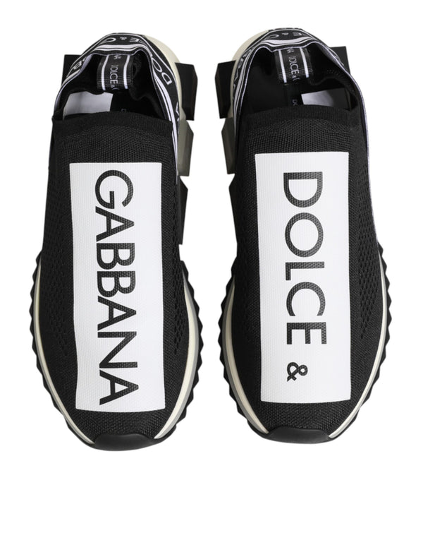 Schwarze Sorrento Herren-Sneaker zum Hineinschlüpfen