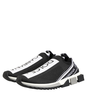 Schwarze Sorrento Herren-Sneaker zum Hineinschlüpfen