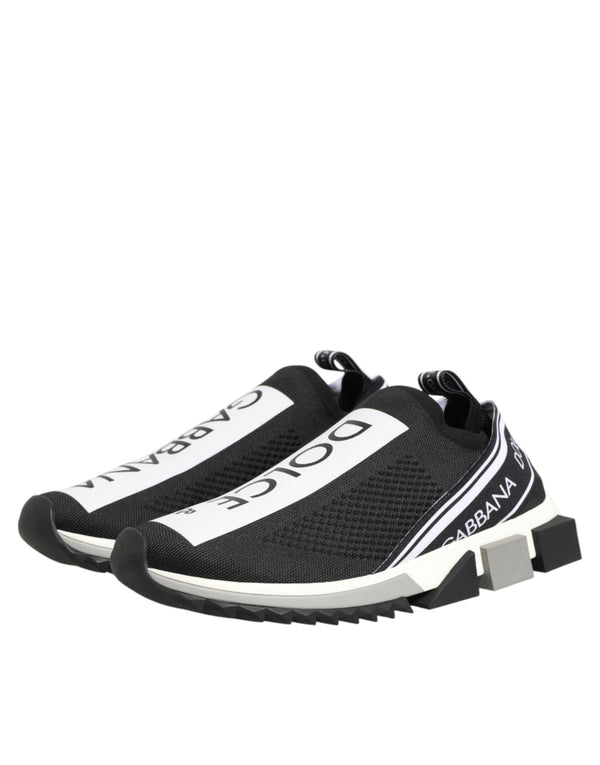 Schwarze Sorrento Herren-Sneaker zum Hineinschlüpfen