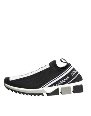 Schwarze Sorrento Herren-Sneaker zum Hineinschlüpfen