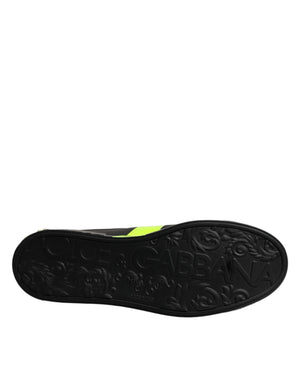 Schwarze Sneakers mit Kronenlogo für Herren