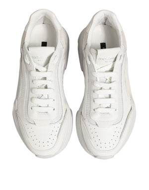 Weiße Leder-Daymaster Sneakers