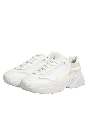 Weiße Leder-Daymaster Sneakers
