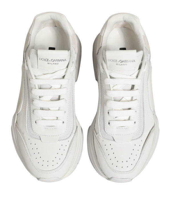 Weiße Leder-Daymaster Sneakers