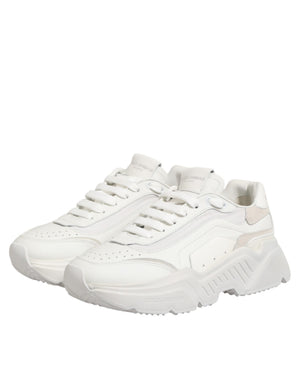 Weiße Leder-Daymaster Sneakers