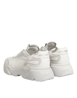 Weiße Leder-Daymaster Sneakers