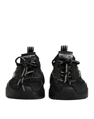 Schwarze Daymaster Low-Top Sneakers für Damen