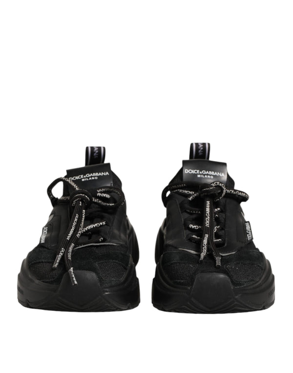 Schwarze Daymaster Low-Top Sneakers für Damen