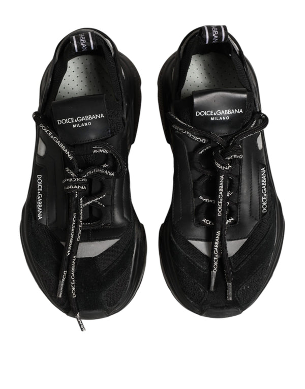Schwarze Daymaster Low-Top Sneakers für Damen