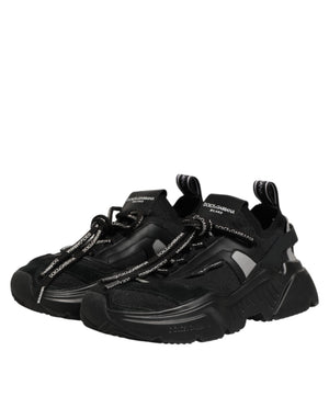 Schwarze Daymaster Low-Top Sneakers für Damen