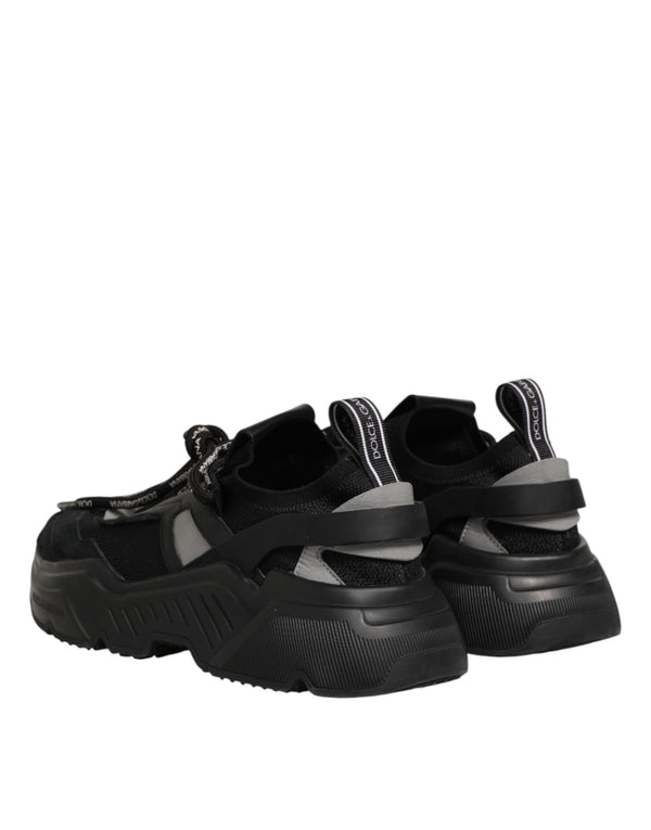 Schwarze Daymaster Low-Top Sneakers für Damen