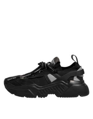 Schwarze Daymaster Low-Top Sneakers für Damen