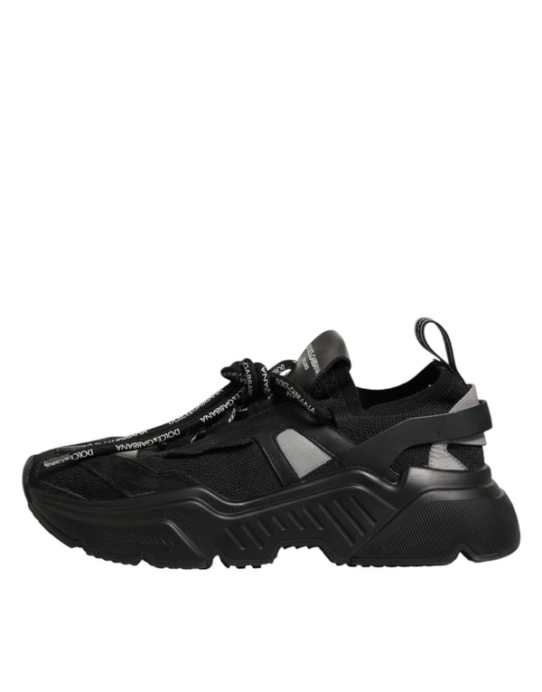 Schwarze Daymaster Low-Top Sneakers für Damen