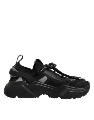 Schwarze Daymaster Low-Top Sneakers für Damen