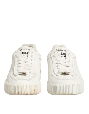 Weiße Leder-Sneakers MIAMI