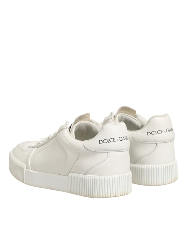 Weiße Leder-Sneakers MIAMI