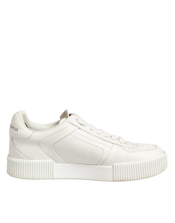 Weiße Leder-Sneakers MIAMI