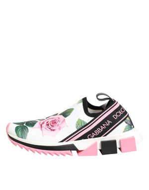 Sneaker Sorrento mit Rosen-Print