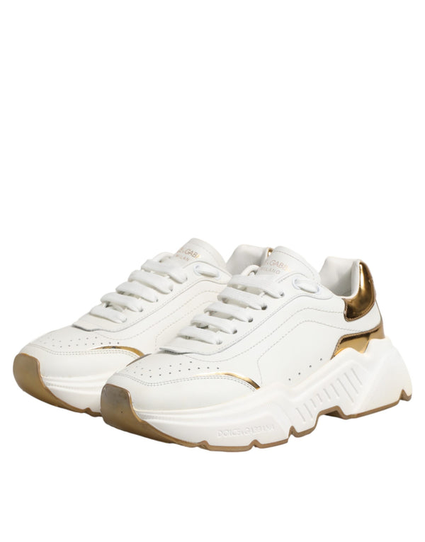 Weiße Gold Daymaster Sneakers