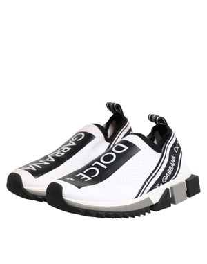 Weiße Logo Low-Top Sorrento Sneakers