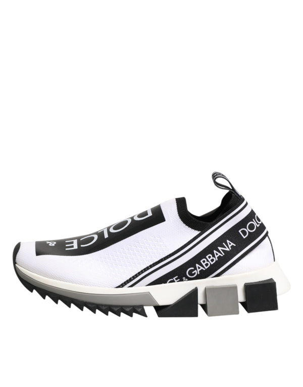 Weiße Logo Low-Top Sorrento Sneakers