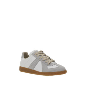 Weiße Sneakers aus Kalbsleder Bos Taurus