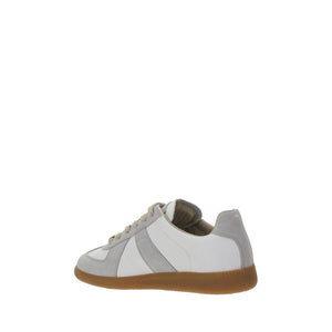 Weiße Sneakers aus Kalbsleder Bos Taurus