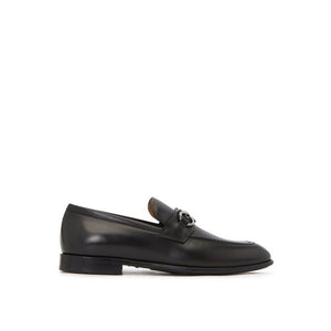 Schwarze Loafer aus Kalbsleder