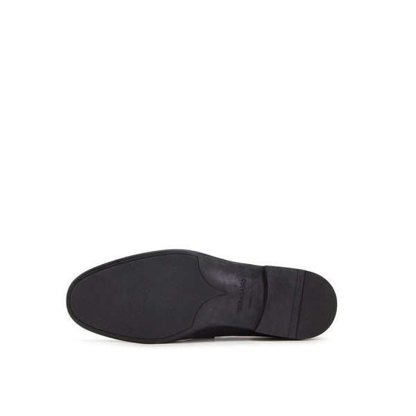 Schwarze Loafer aus Kalbsleder