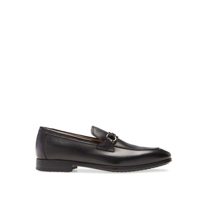 Schwarze Loafer aus Kalbsleder