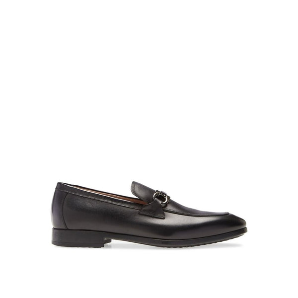 Schwarze Loafer aus Kalbsleder