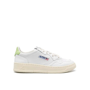 Weiße Leder-Sneaker