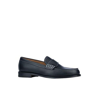 Schwarze Loafer aus Kalbsleder