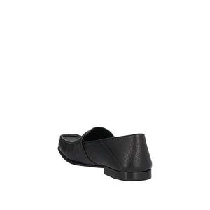 Schwarze Loafer aus Kalbsleder