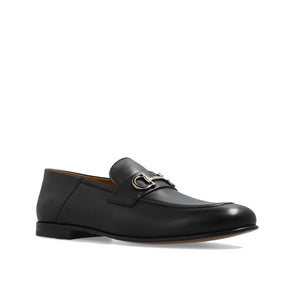 Schwarze Loafer aus Kalbsleder