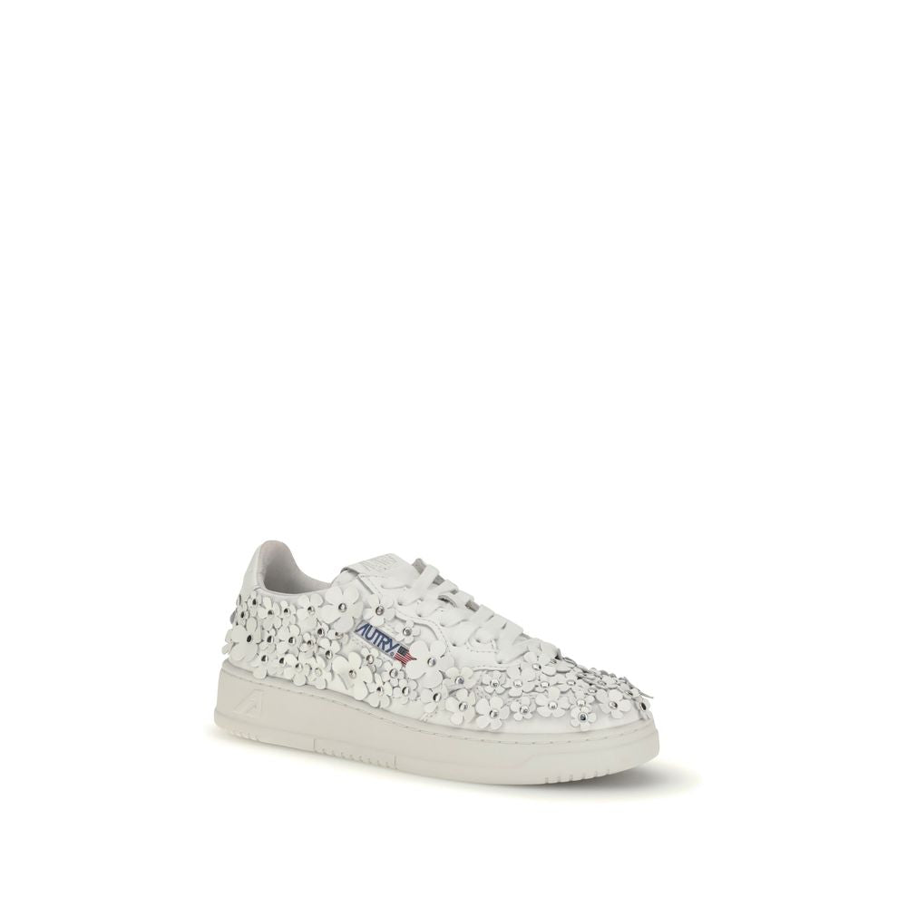Weiße Sneakers aus Kalbshaut Bos Taurus