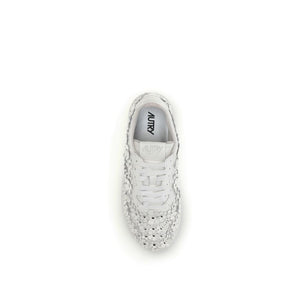Weiße Sneakers aus Kalbshaut Bos Taurus